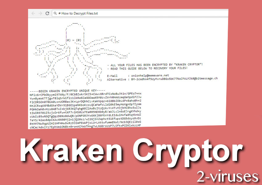 kraken crypto ransomware